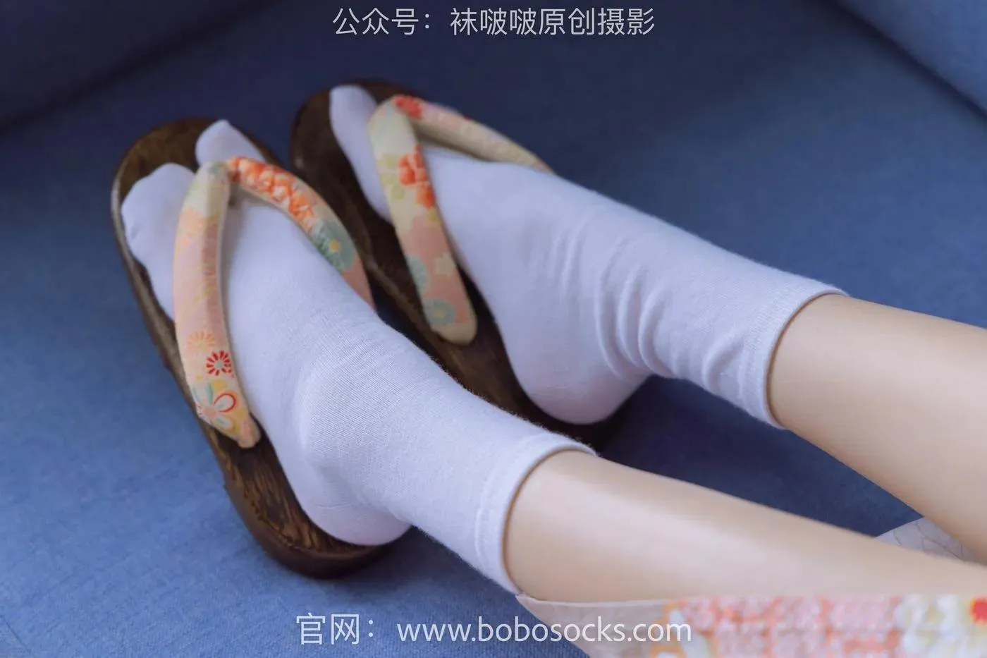 [BoBoSocks袜啵啵]NO.137 稚予-木屐、分指白棉袜、裸足、和风浴衣 [170P]插图8